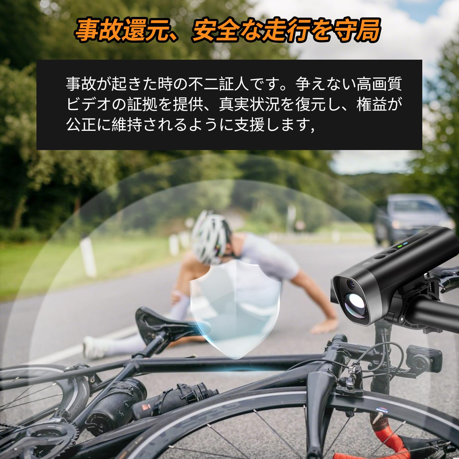 Amazon.co.jp: ATOVANKA: 自転車 ミラーカメラ