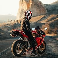 Vista 8 de Full Face Modular Motorcycle Helmets Dual Visor Flip up DOT Approved Racing Street Bike Motocross Helmet for Adults