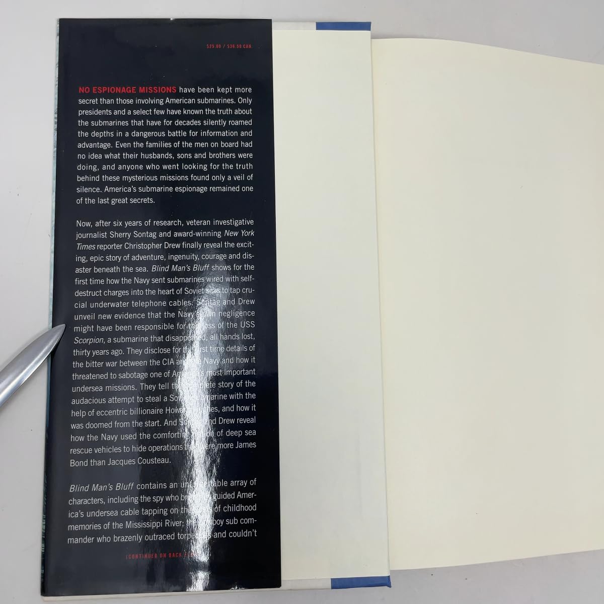 Sontag s, blind man's bluff