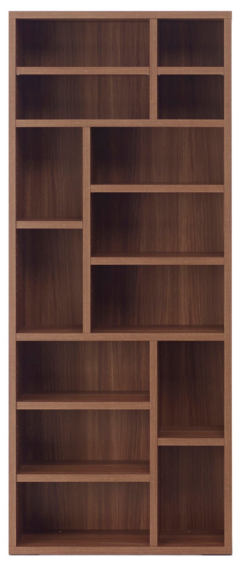 Amazon｜フナモコ 薄型ランダムシェルフ 【幅74.3×高さ180cm】 リアル