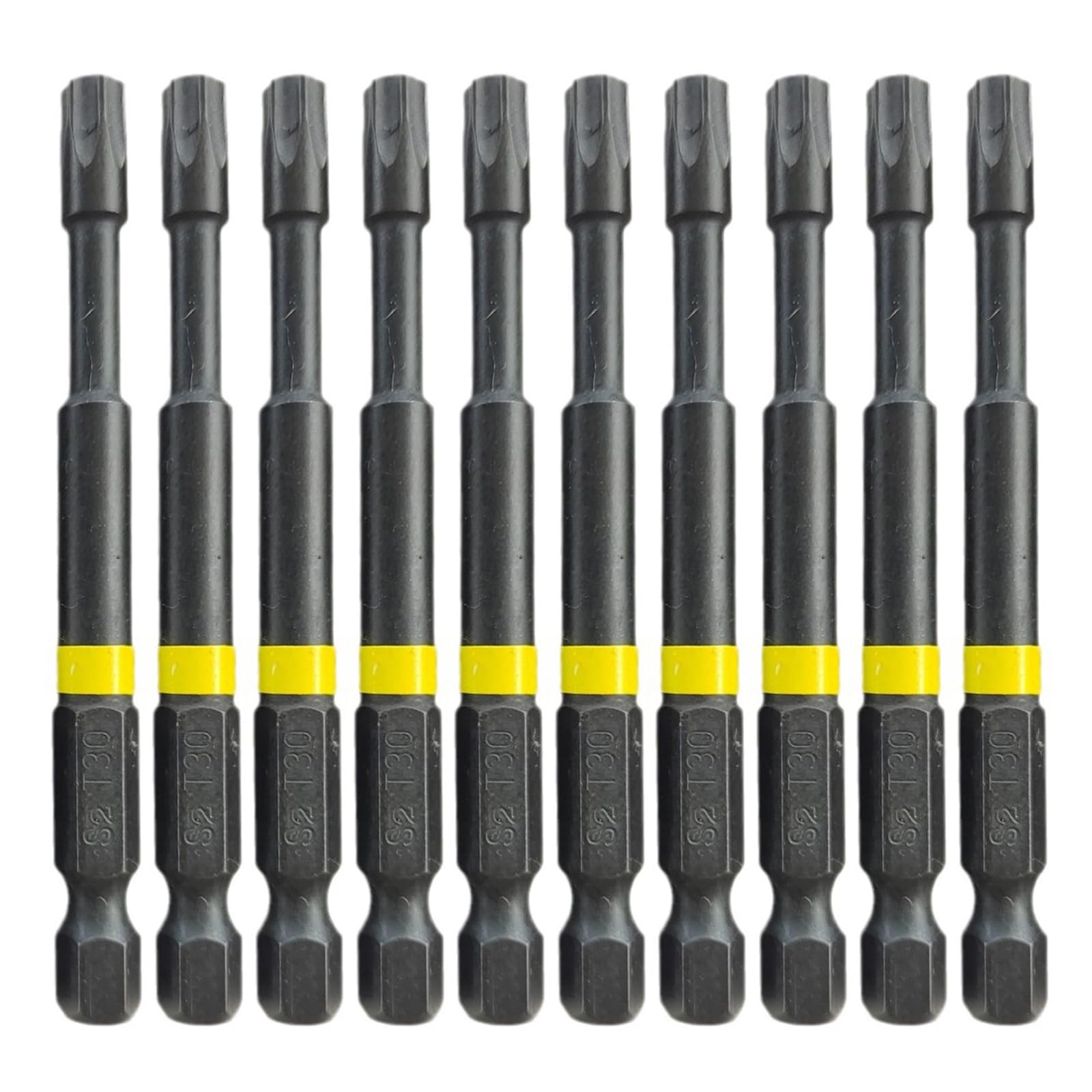 10Pcs High Torques Star Bit Screwdriver Bit, Suitable for DIYer Projects and Professional Use with Various Size Screwdriver