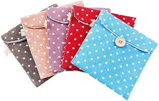 Newvent® 2Pcs Sanitary Pad Pouch for Women – Portable Menstrual Pad Storage Bag with Button Closure, Discreet Travel Case ... Price In India