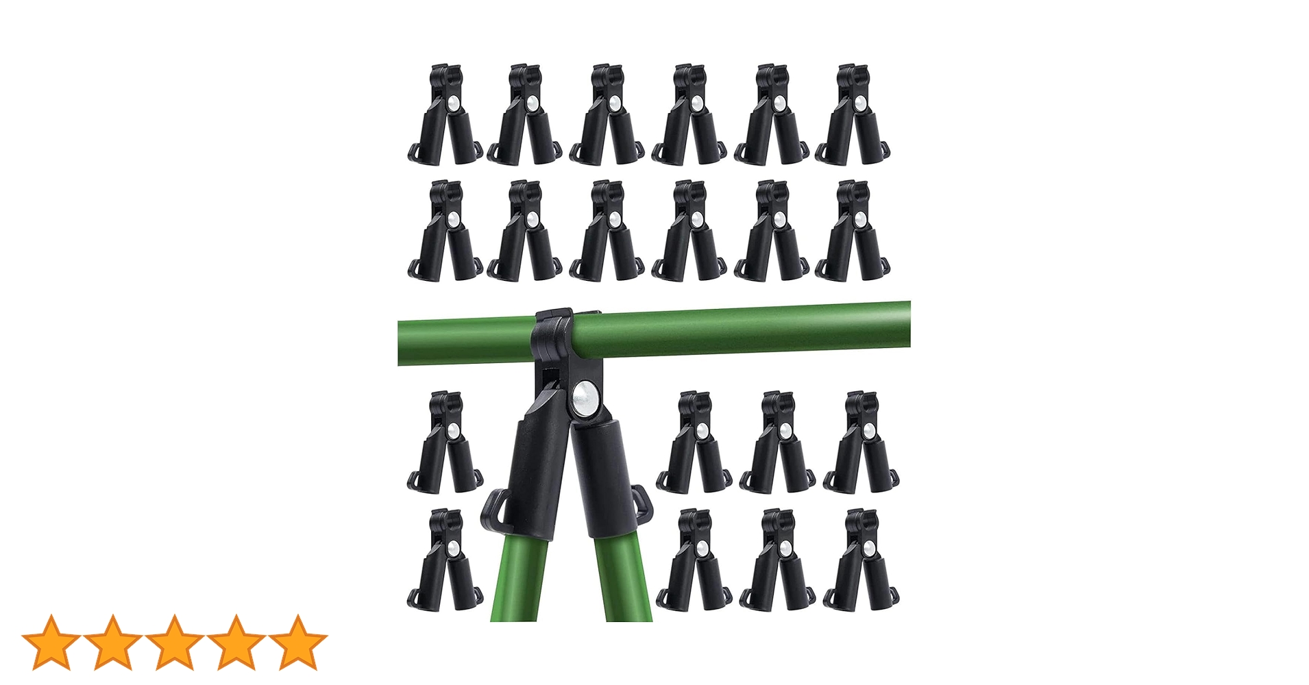 Amazon | HHXZYJAM 植物サポート 支柱ジョイント 10個/20個 U字