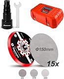 FANZWORK Ponceuse excentrique sans balais 350 W (Kit Ø 150 mm) - 6