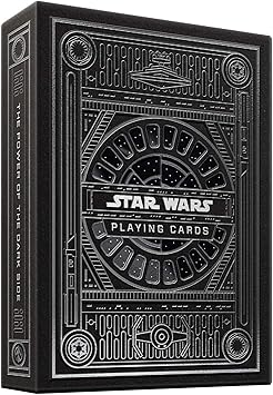 theory11 Star Wars Playing Cards Silver Edition - Dark Side Grey