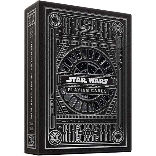 theory11 Star Wars Playing Cards Silver Edition - Dark Side (Grey)