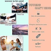 Vista 8 de Cinta de moda disponible en 3 opciones de color para cubrir tatuajes, cinta, parches adhesivos, hojas de parches, cinta de ocultación de cicatrices