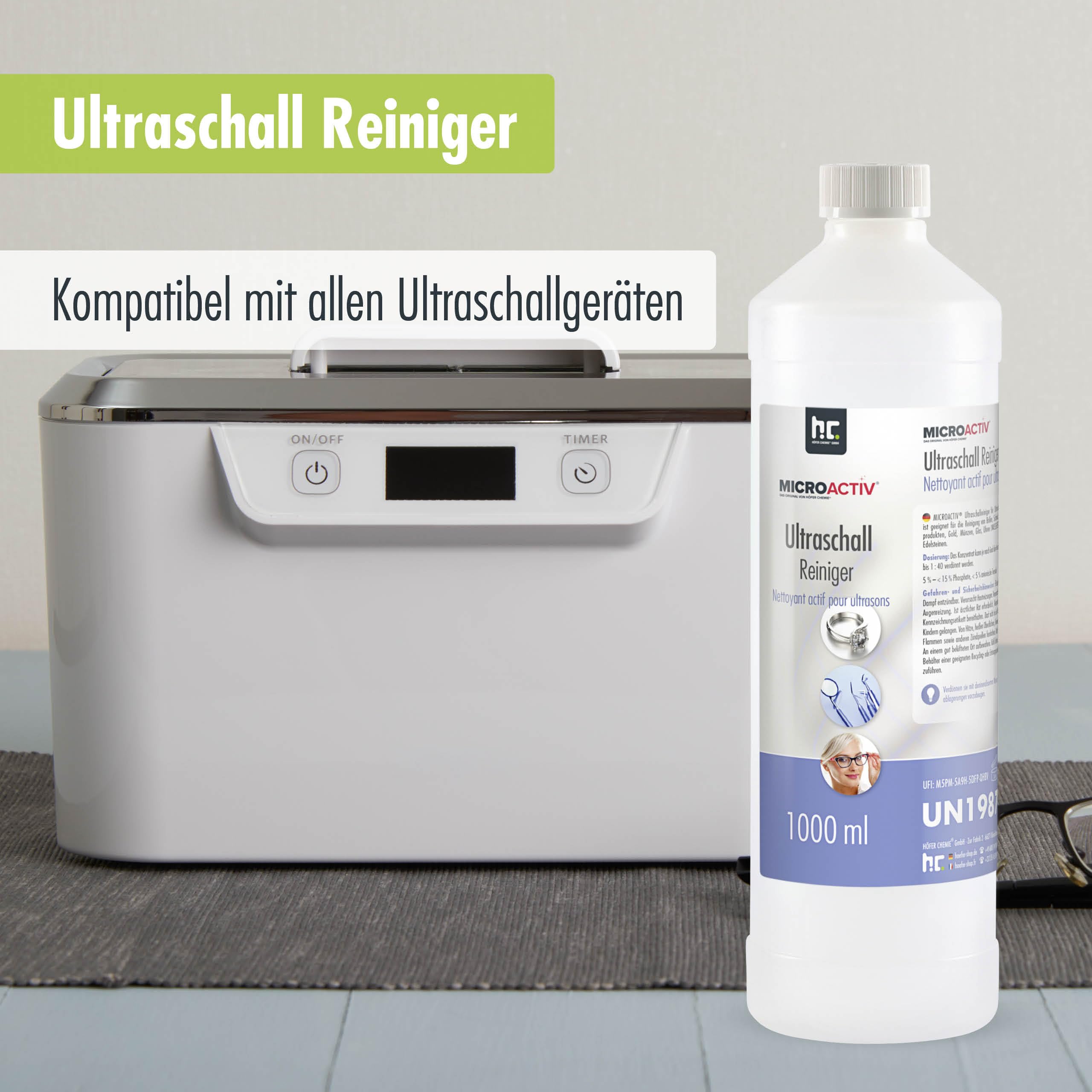 Microactiv 15 x 1 L Ultraschallreiniger