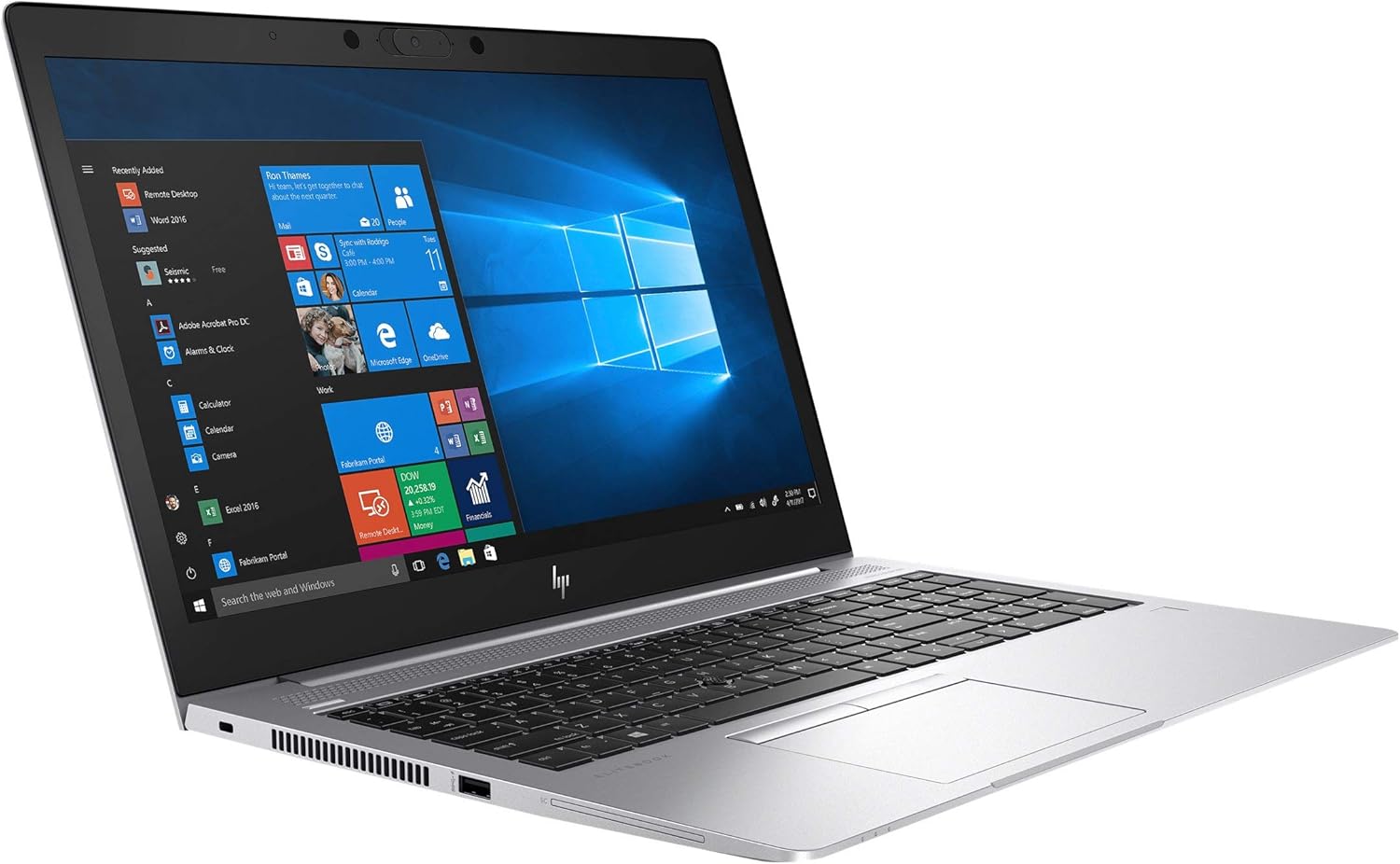 HP EliteBook 850 G6 15.6" Notebook - 1920 x 1080 - Core i5 i5-8365U - 8 GB RAM - 256 GB SSD - Windows 10 Pro 64-bit - Intel UHD Graphics 620 - in-Plane Switching (IPS) Technology - English Keyboa