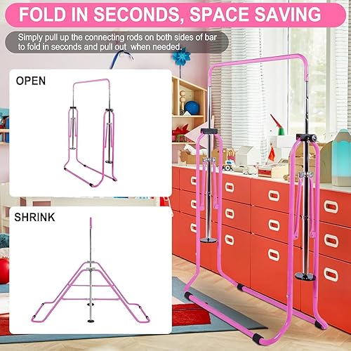 Miniatura 5 de Barra de entrenamiento de gimnasia plegable