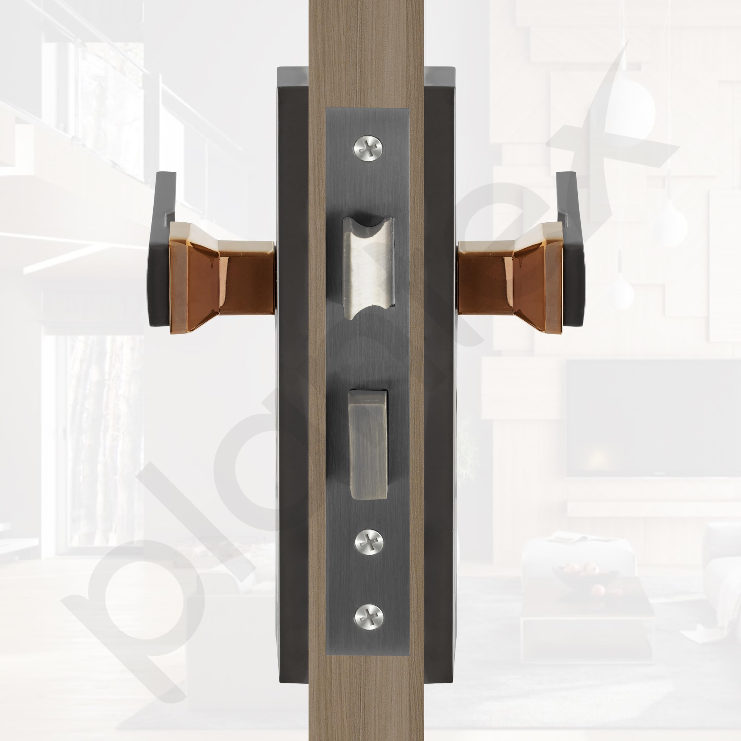 Plantex Heavy-Duty Door Lock - Secure & Stylish -6