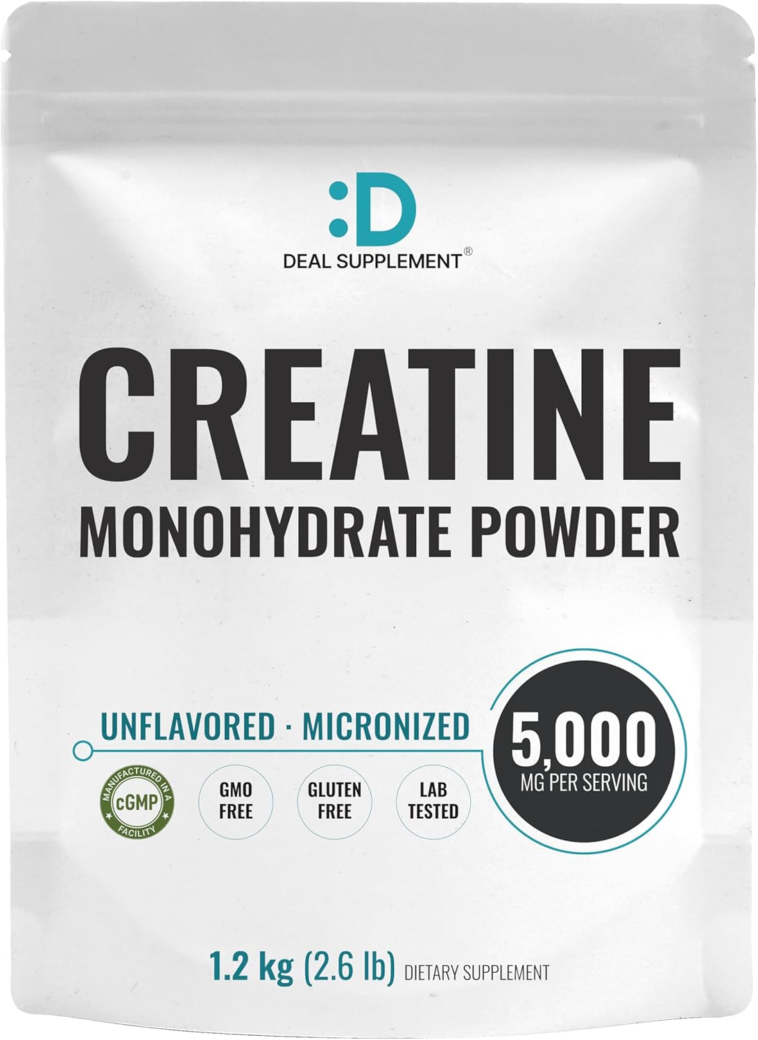 Instant Creatine Monohydrate Powder, 5g Per... Instant Creatine Monohydrate Powder, 5g Per...