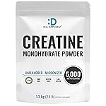 Instant Creatine Monohydrate Powder, 5g Per Serving - 240 Servings | Micronized, Unflavored, Fast Absorbing Formula | Supports Strength, Power, & High-Intensity Training* | Vegan, Keto, Non-GMO