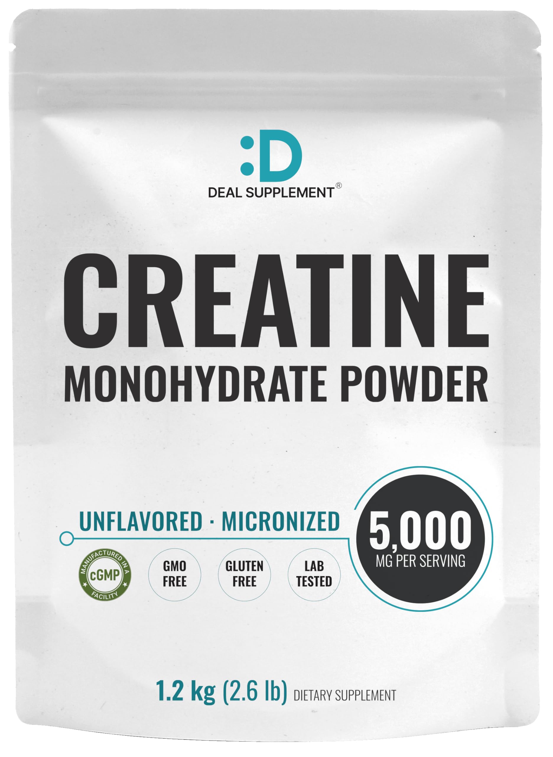 Amazon.com: Instant Creatine Monohydrate Powder, 5g Per Serving