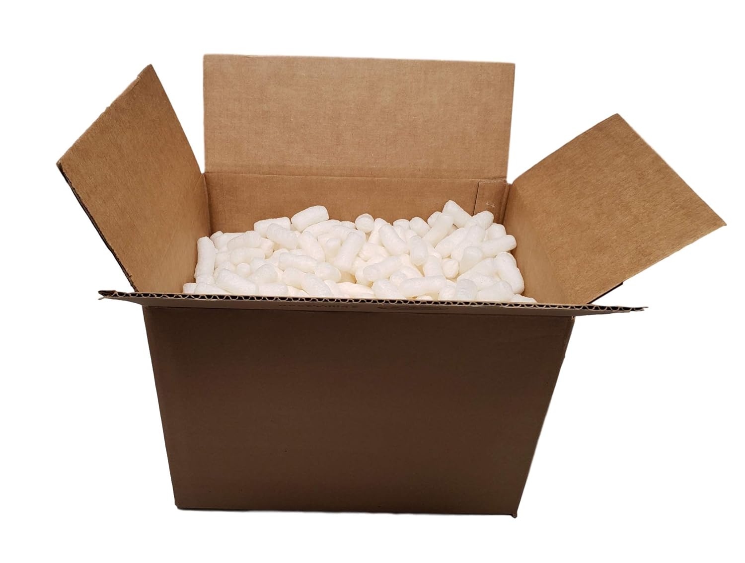 Biodegradable EPS Packing Peanuts Off-White Color Recyclable Great for Cushioning Fragile Items by MT Products - (Approximately 0.60 Cubic Foot) : Office Products