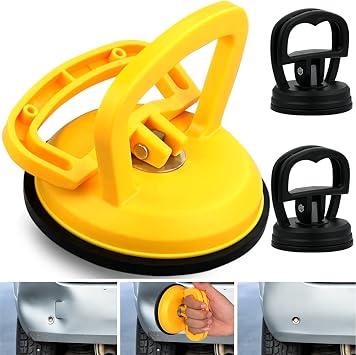 Car Dent Puller, 3 Packs Car Dent Remover Tools, Suction Cup Dent Puller Kit for Car Dent Repair, Glass, Tiles, Mirror, Lifting and Objects Moving