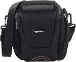 AmazonBasics Fixed Zoom Or Compact System Camera Case Bag - 7 x 3.5 x 6 Inches, Black.