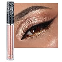 Vista 7 de Sombras de ojos con purpurina líquida, sombras de ojos coloridas de alta pigmentación de larga duración (11#)