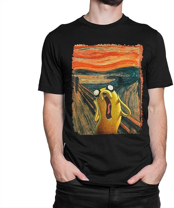 Amazon アドベンチャータイムtシャツ ジェイク スクリームtシャツ メンズレディース Tシャツ カットソー 通販
