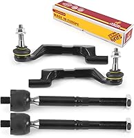 Vista 48 de Metrix Premium Chassis Parts - Kit de 4 piezas de extremos de barra de acoplamiento frontal exterior e interior compatible con Nissan Pathfinder