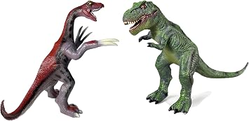 YONGJULE Bundle of Tyrannosaurus Toys and therizinosaur Toys