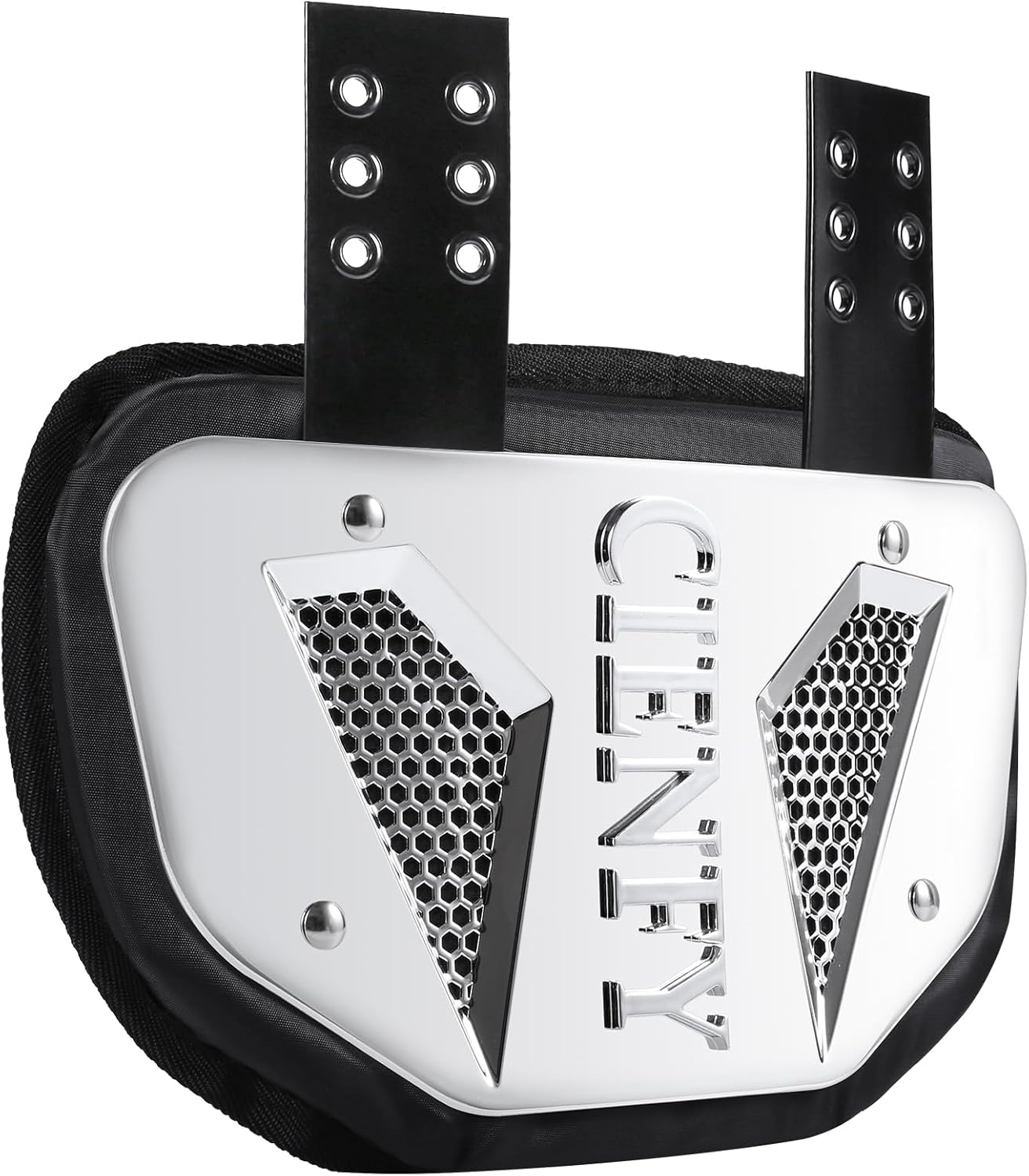 Cienfy Football Back Plate for High-Impact Protection, Universal Football Backplate for Shoulder Pads, for Youth and Adult