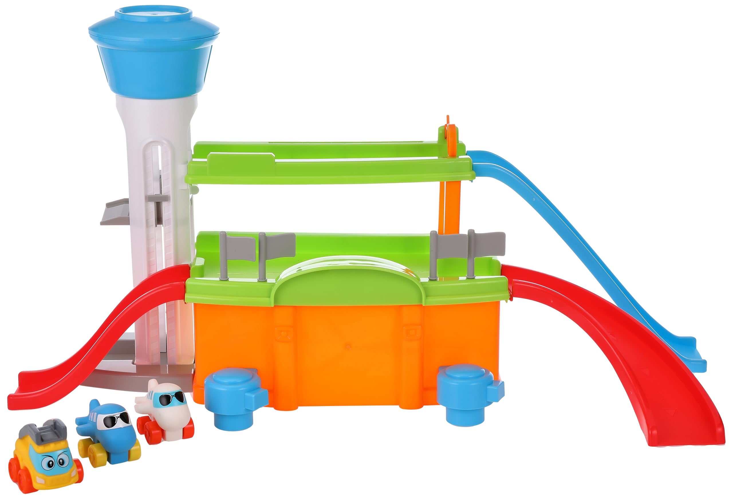 Little LearnersHAP-P-KID Airport Playset, Multicolor