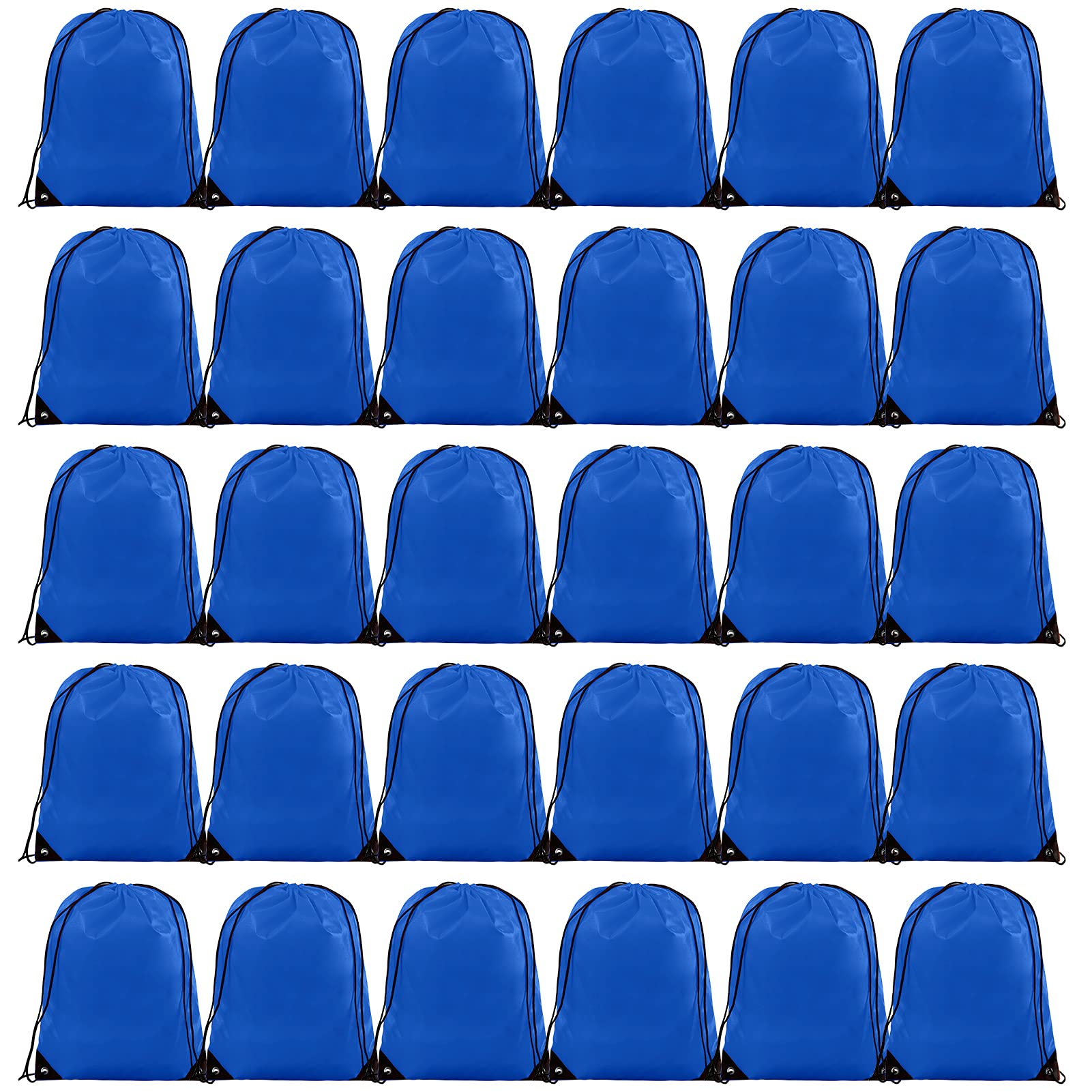 Drawstring Bags Mesh Drawstring Backpack Bulk DIY Cinch Bag,IKAYAS String Bag Kids Beach Bag for Sports Supplies Party Favors