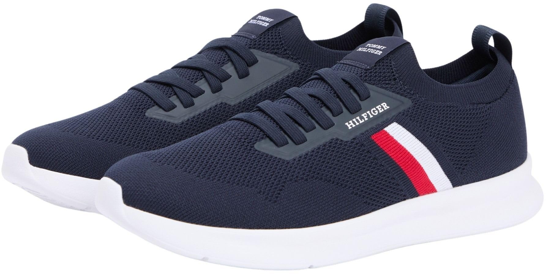 Tommy Hilfiger Herren Lightweight Knitted Runner Fm0fm05756Low Top