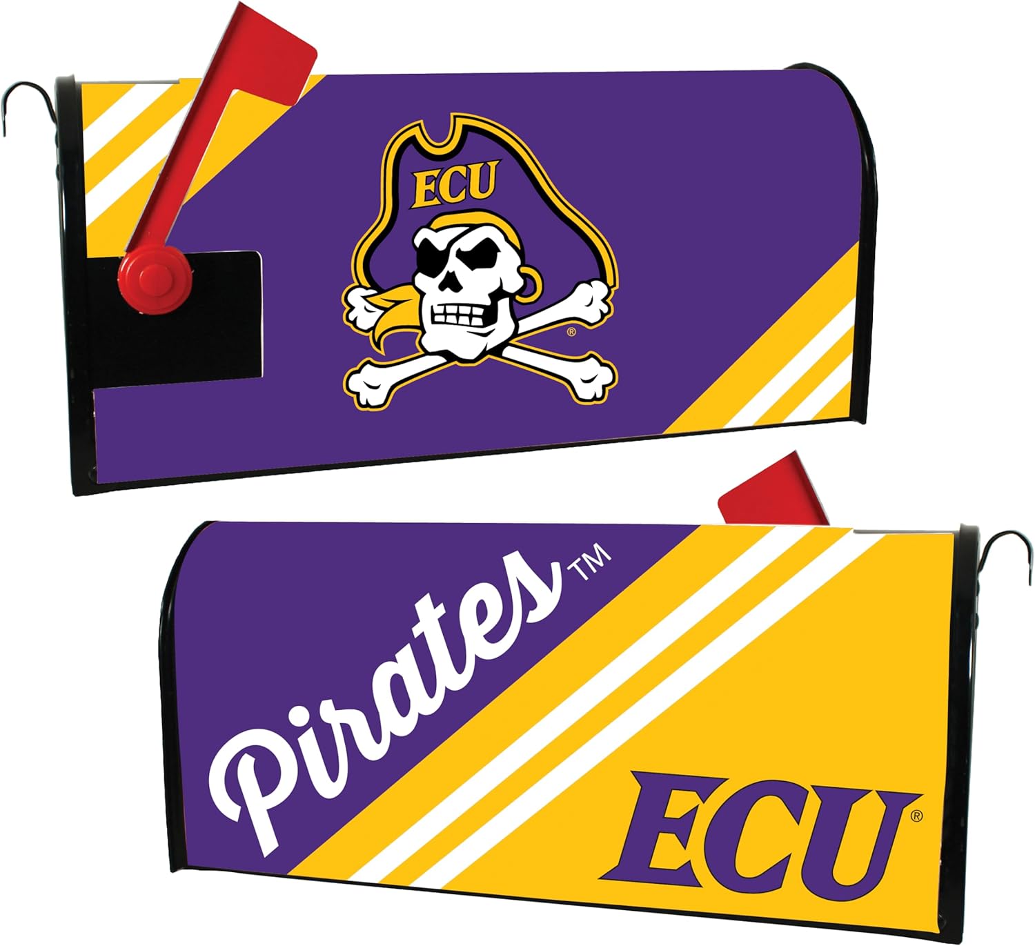 East Carolina Pirates Magnetic Mailbox Cover - Officially Licensed Collegiate Product (Standard)