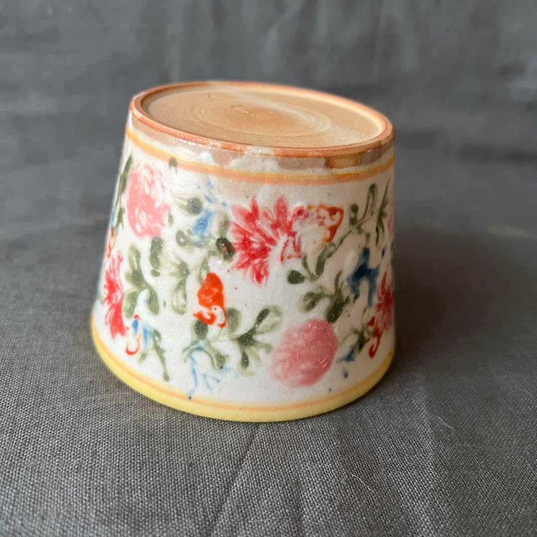 干支丑間取文茶碗 京焼｜橋本城岳 干支丑間取文茶碗 京焼｜橋本城岳