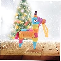 Vista 5 de PRETYZOOM Piñata mini juguetes sensoriales piñatas mexicanas burro juguetes cinco de mayo fiestas recuerdos de fiesta centros de mesa para huevos