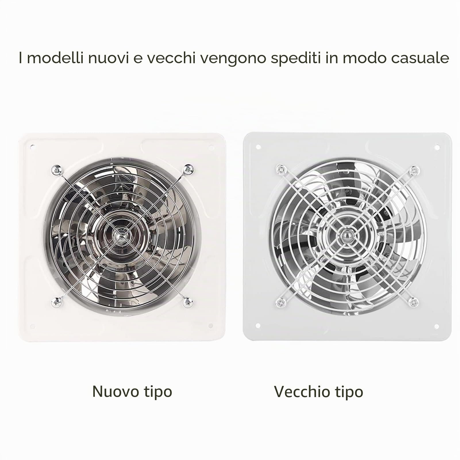 Aspiratore da Parete Bagno, Aspiratore da Cucina, 150mm 40W 220V Aspiratore Silenzioso per Bagno e Cucina di Casa, Garage, Ventilazione (Bianco-Crema)
