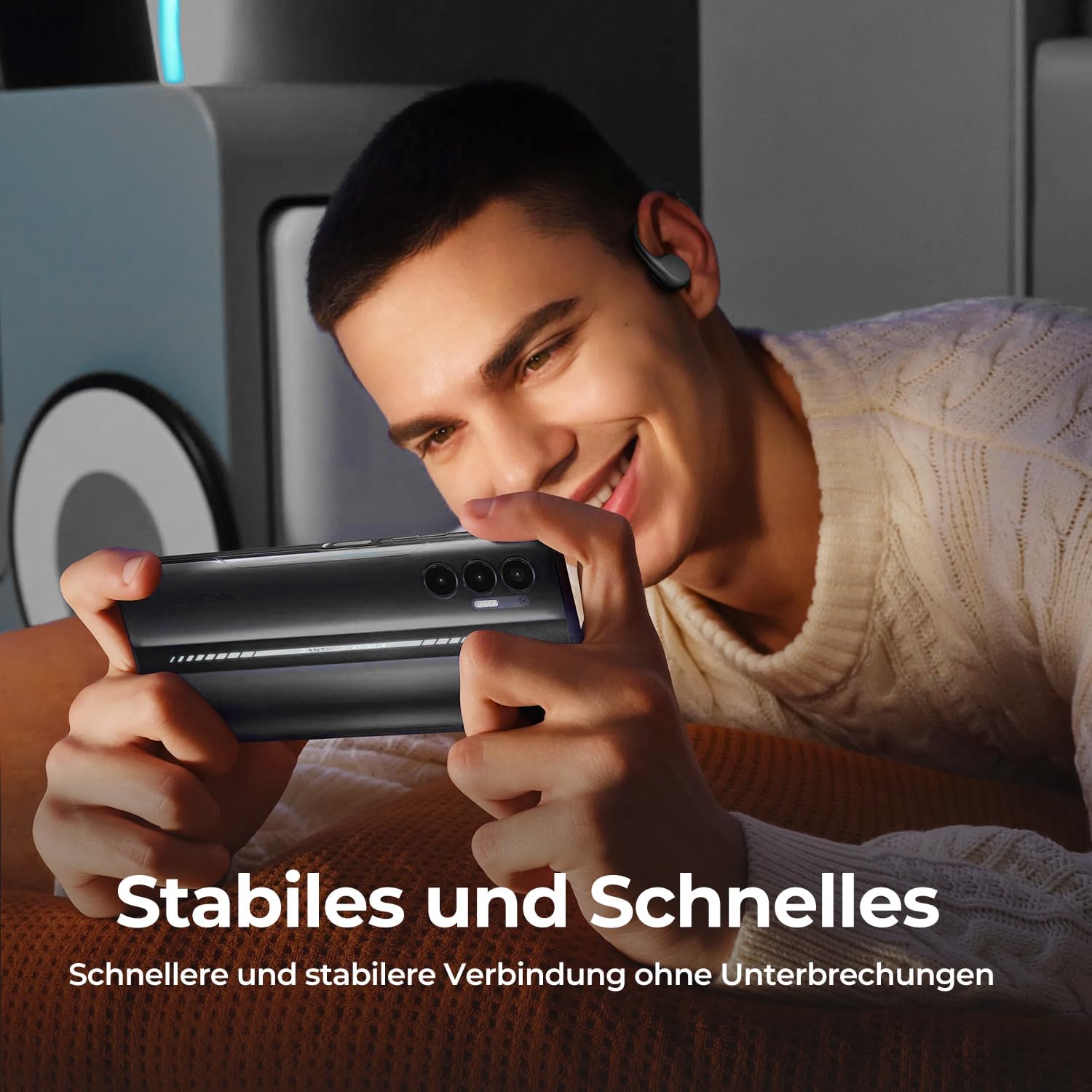 NE20 KI Übersetzer Kopfhörer, Sport Kopfhörer Bluetooth 6.0