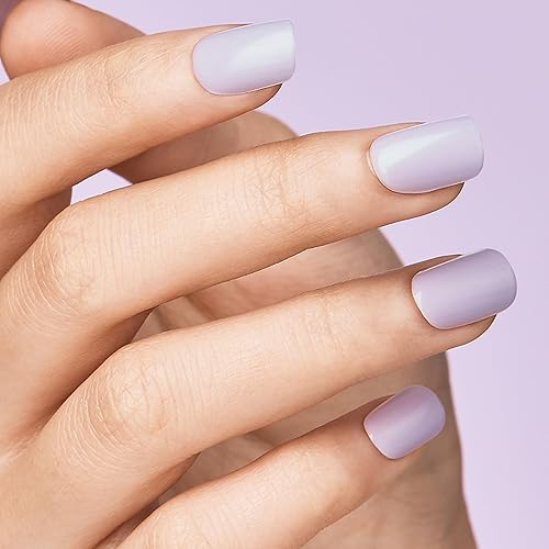 Miniatura 8 de KISS imPRESS Color Press-On Manicure, Gel Nail Kit, PureFit Technology, Short Length, “Picture Purplect”, Polish-Free Solid Color Mani, Includes