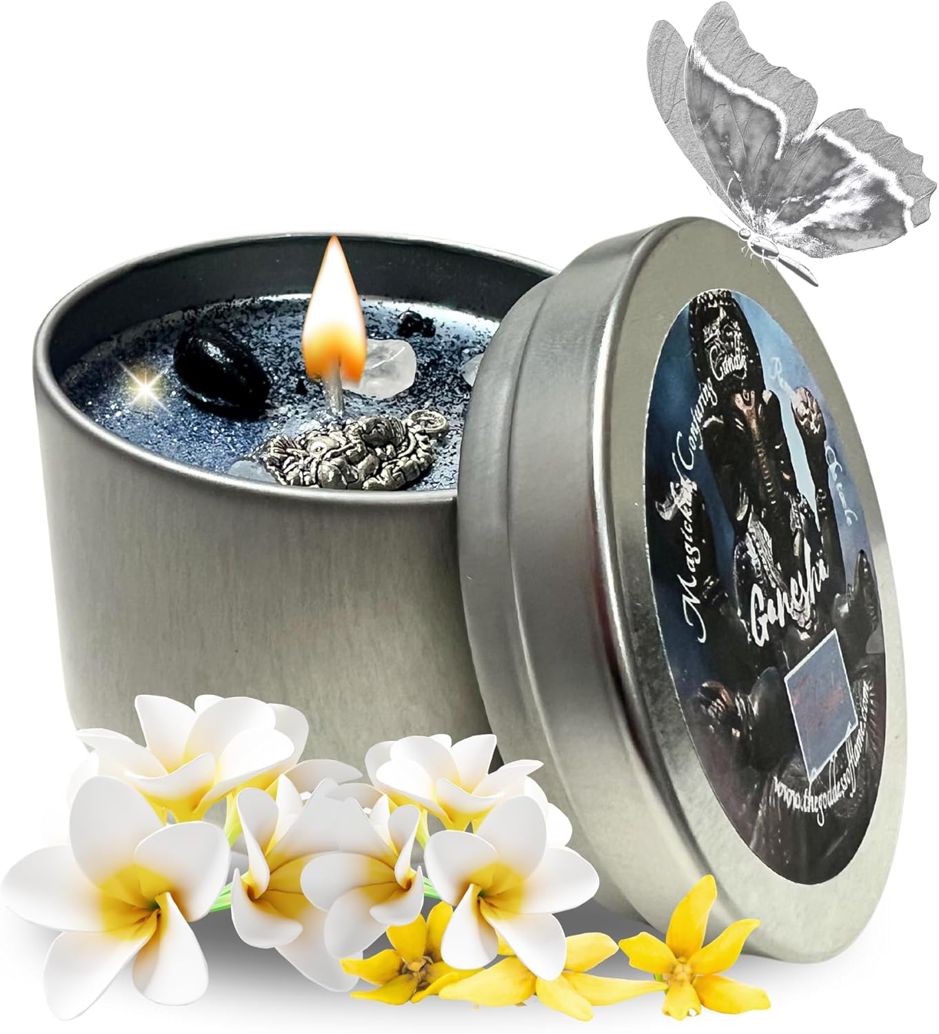 Lord Ganesha Spiritual Candle- The Remover of Obsticles (14 oz)