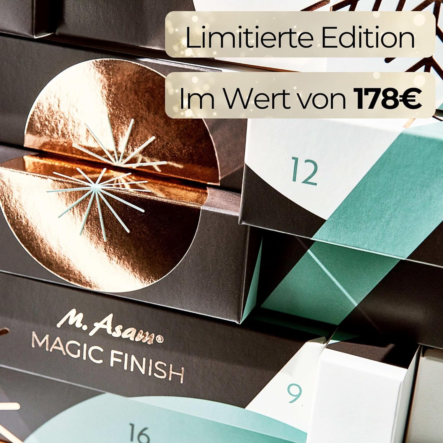 ASAM Adventskalender 2025 Frau - Advent Calendar - Beauty - Kosmetik - MakeUp - Limitiert, Advent Kalender für Frauen und Mädchen