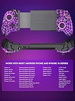 Vista 6 de Anti-Drift & Fast-ConnectWireless Gaming Controller for iPhoneAndroid, Hall Joystick&Trigger Bluetooth Phone Controller, Handheld Game Console