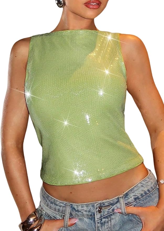 Sparkly Sequin Tops