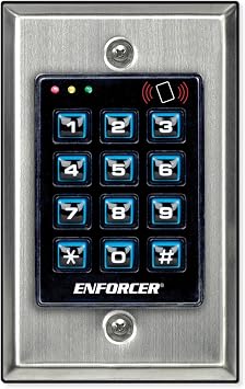 Seco-Larm Enforcer Access Control Keypad with Proximity Reader, Backlit SK-1131-SPQ