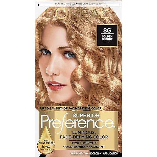 Pref Haircol 0.28 oz Tamaño 1ct L'Oreal Preference Color de cabello Rubio Dorado #0.28 oz