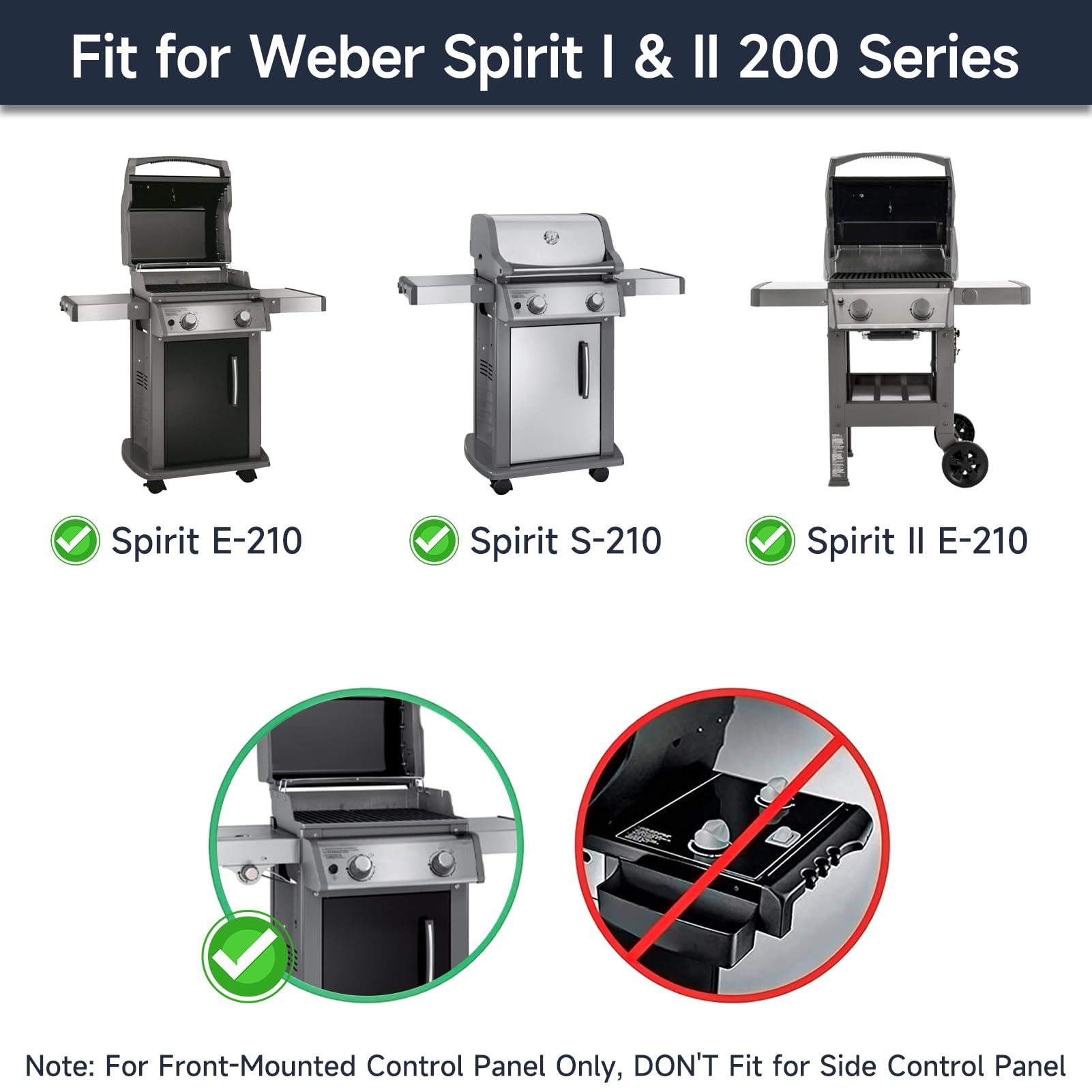 Tube De Brûleur Pour Barbecue Weber Spirit Série 300 En Acier