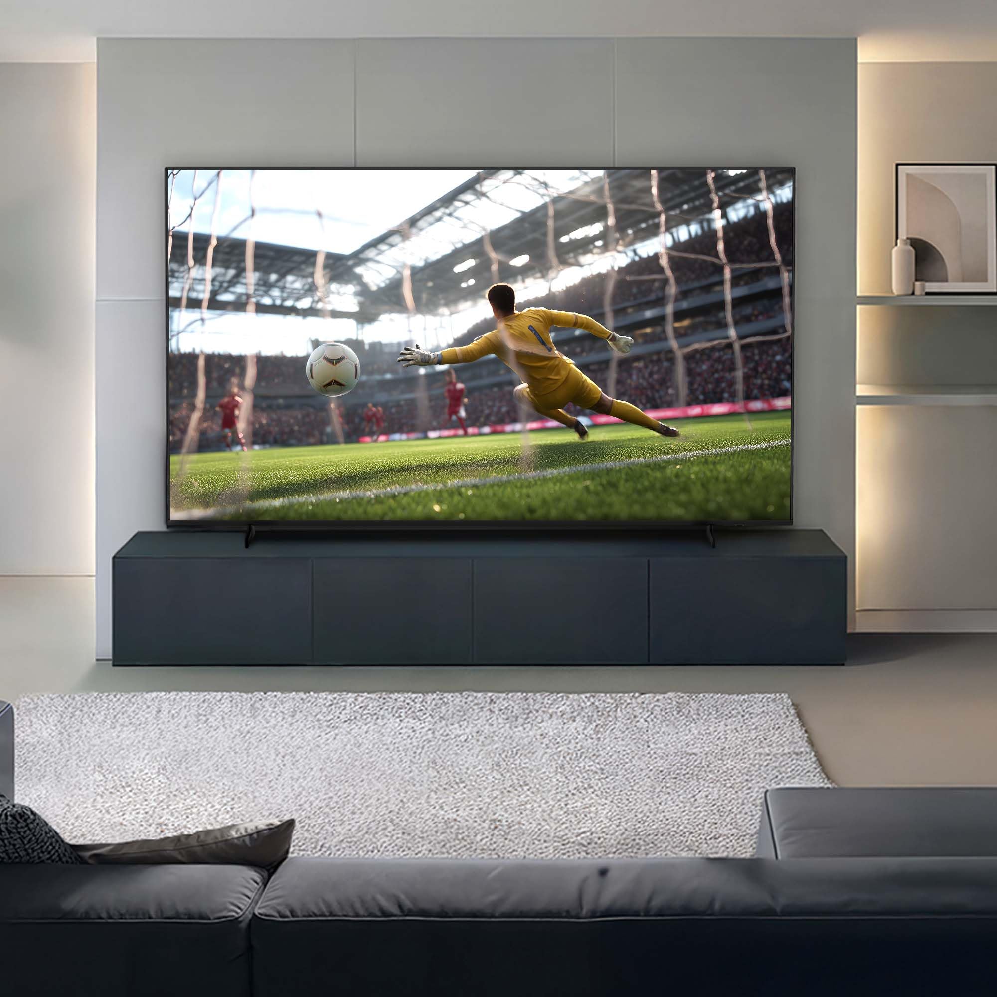 Samsung Smart TV 75" UE75M80HAUXZT Mini LED 4K, HDR 10+, Motion Xcelerator 144Hz, Adpative Sound+, AI Football Mode, Voice Control with AI(VAC), Alexa Built-in, PACCHETTO INTRATTENIMENTO, 2026