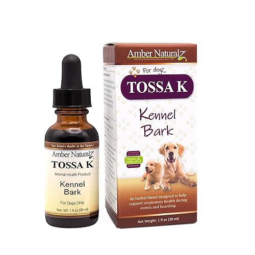 Amber NaturalZ Tossa K Kennel Bark Herbal Supplements for Dogs