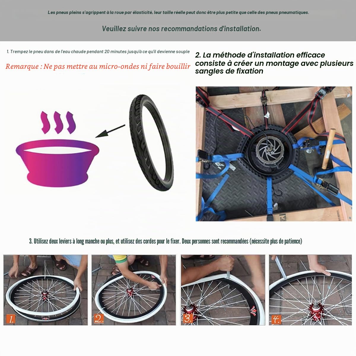 20x1.75 vélo nid d'abeille Solide Pneu pour vélo électrique AIRLESS Solide Pneu 20 Pouces Tubeless Amortisseur de Chocs antidéflagrant
