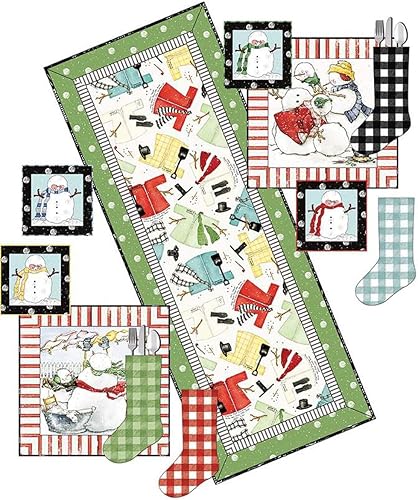 Miniatura 7 de Riley Blake Colección White As Snow de J. Wecker Frisch, tela acolchada de alta calidad, perfecta para acolchar, manualidades, proyectos de costura