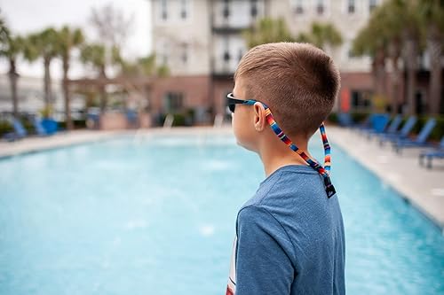 Miniatura 4 de Ukes Correas para gafas de sol y gafas de algodón para niños, paquete de 3 (gafas no incluidas)