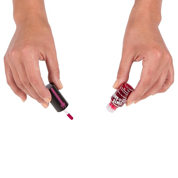 Elizabeth Mott Tints & Sass Lip and Cheek Stain, 10g | Long-Lasting Lip & Cheek Stain, Rosy Pink Tint, Buildable Color, Smudge-Proof, Lightweight, All Skin Tones, Cruelty-Free