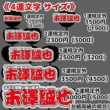 連結文字パネルオーダー受付中！！ 連結文字パネル うちわ文字 オーダー 文字パネル | Buyee 通販