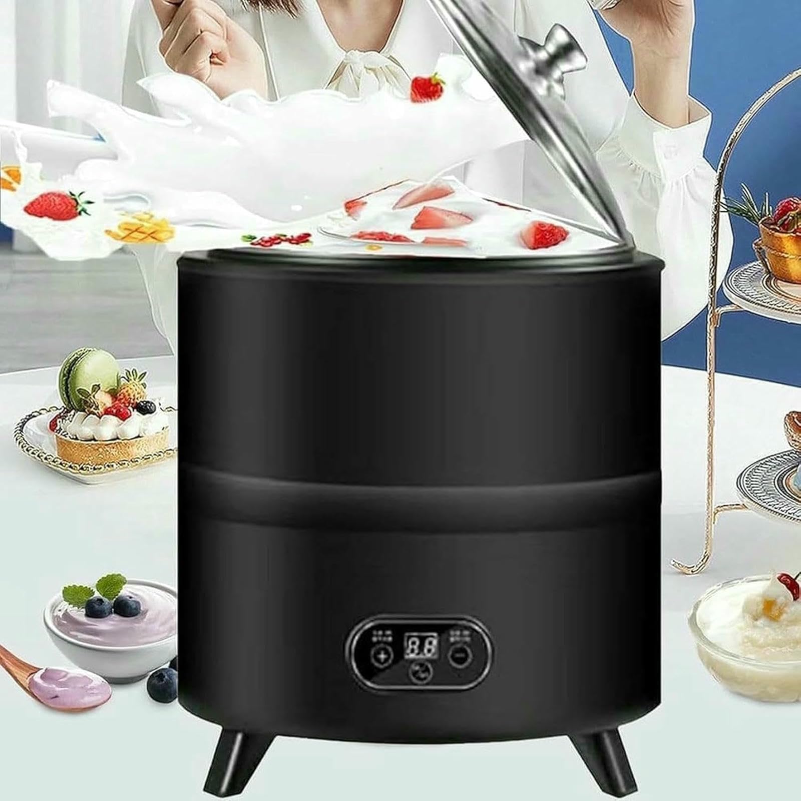 Komercyjna maszyna do fermentacji jogurtu, automatyczna maszyna do fermentacji jogurtu z kontrolą czasu i temperatury